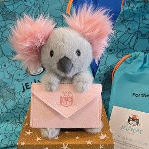 Jellycat Pink-Eared Koala With Message